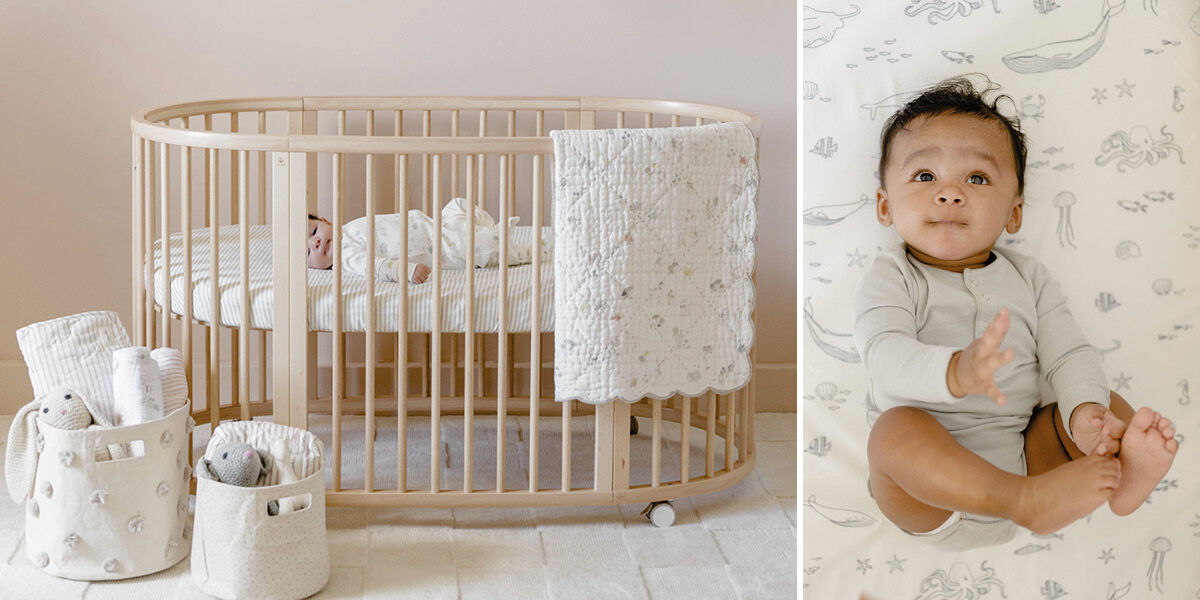 Stokke Sleepi Fitted Sheets by Pehr Accessories